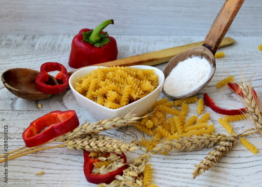 ingredients for pasta