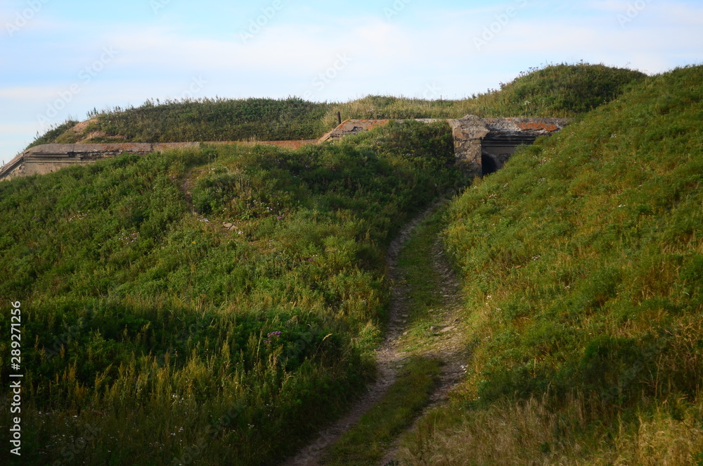 Naklejka premium bunker