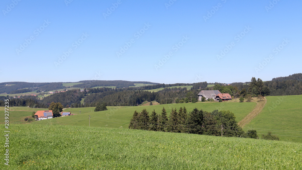 La campagne allemande près de l'Alsace La campagne allemande près de l'Alsace