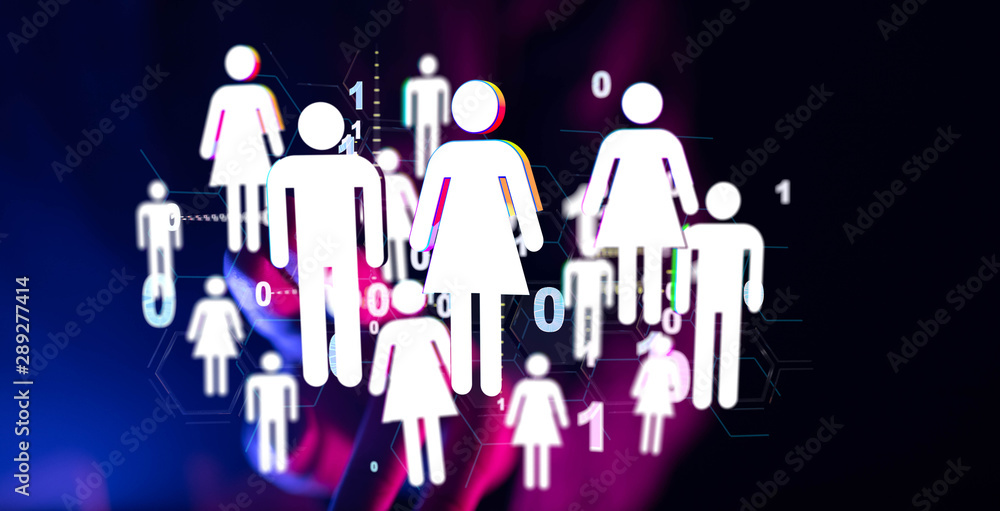 group of people talking in social network. group of people talking in social network.