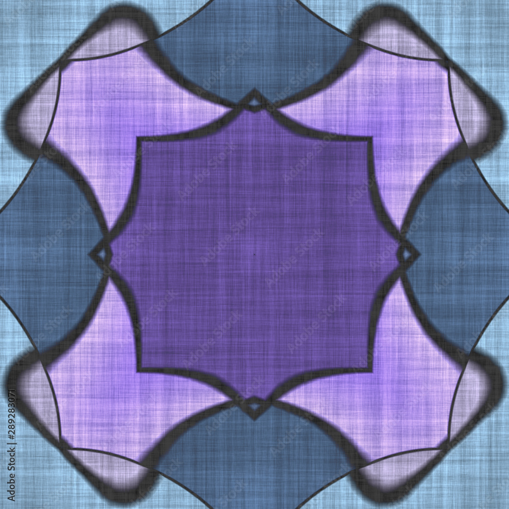 Naklejka premium Abstract geometry- mosaic illustration