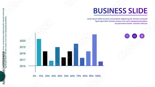 Brochure cover infographics used in marketing and advertising