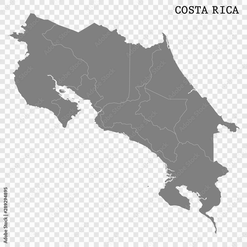 Fototapeta premium High quality map with borders