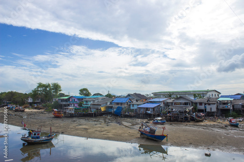 boats on river