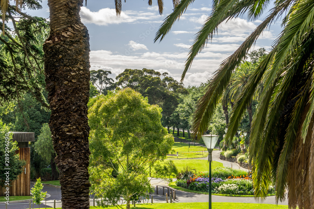 Alexandra Gardens—Public Park in the City of Melbourne, Australia