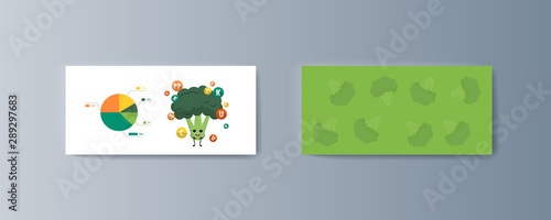 Set of brochures for marketing the promotion goods and services on market