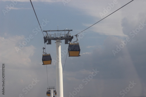 Teleferic and city