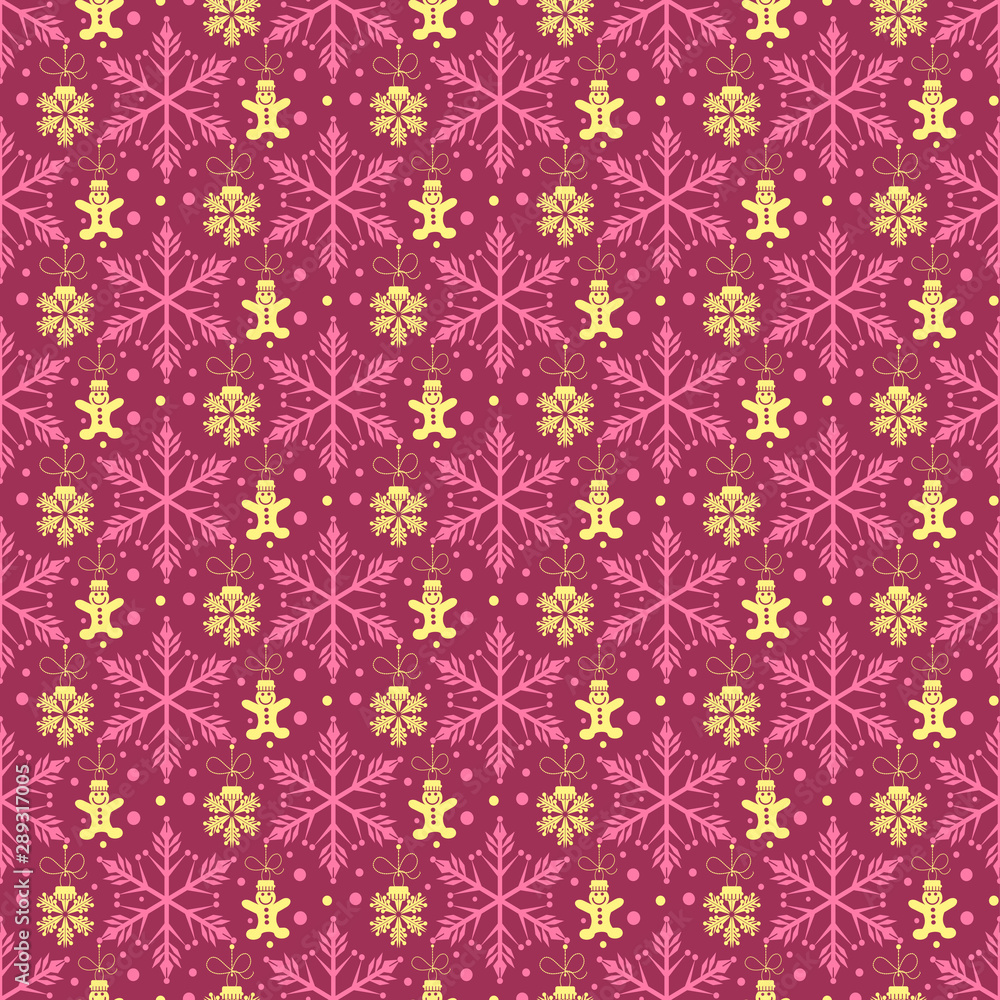 seamless pattern with snowflakes seamless pattern with snowflakes