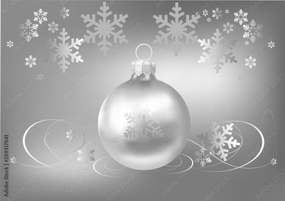 Christmas background with balls Christmas background with balls
