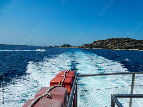 boat on the sea