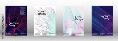 Cover design template set 