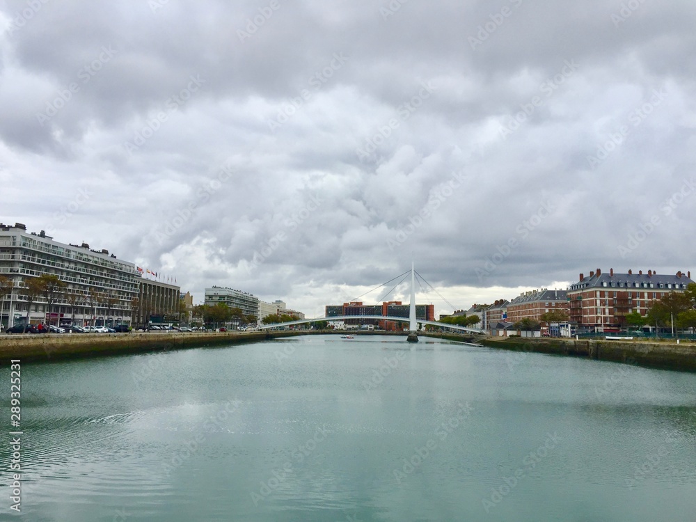 View of Le Havre, Normandy, France