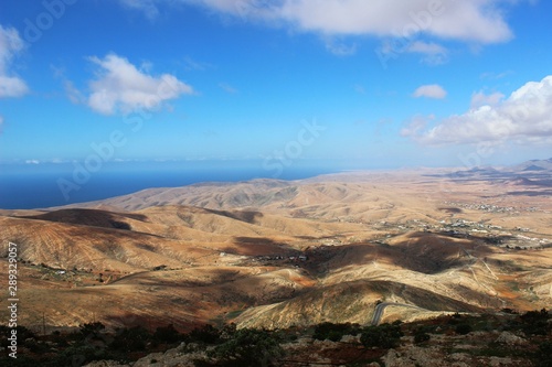 Blick über die "Gebirge" Fuerteventuras