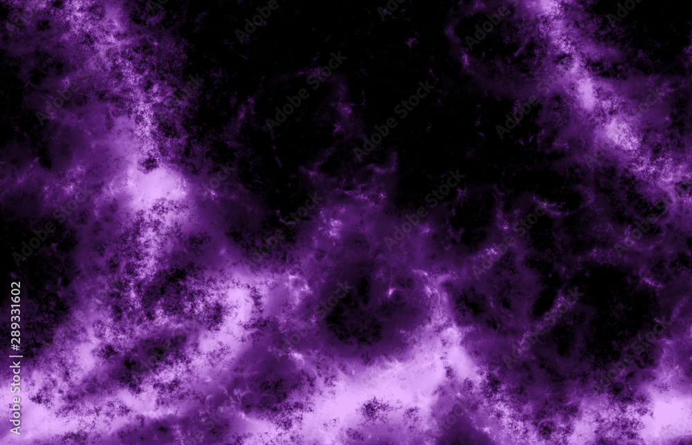 electric colored nebula abstract caustics