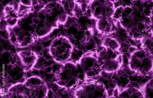 electric colored nebula abstract caustics