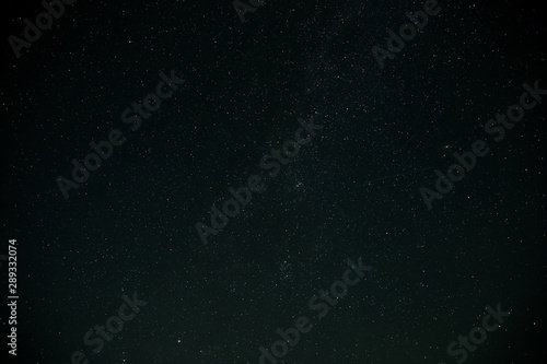 beautiful clear night starry sky