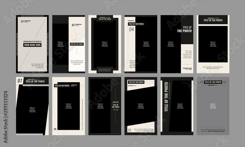 Travel Social Media Templates (portrait)