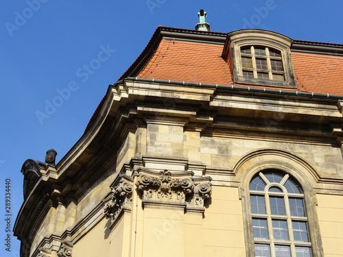 Teilansicht der Annenkirche Dresden photo