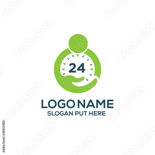 Care 24 hour logo/identity design for use healthcare
