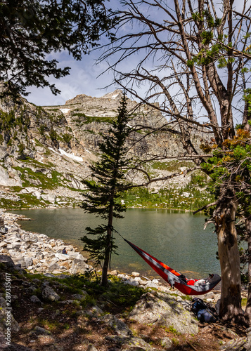 Hanging Out At A Mountain Lake 