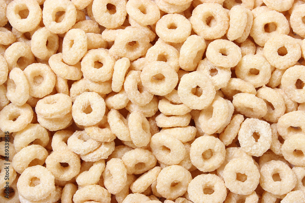 breakfast cereal background top view. breakfast cereal background top view.