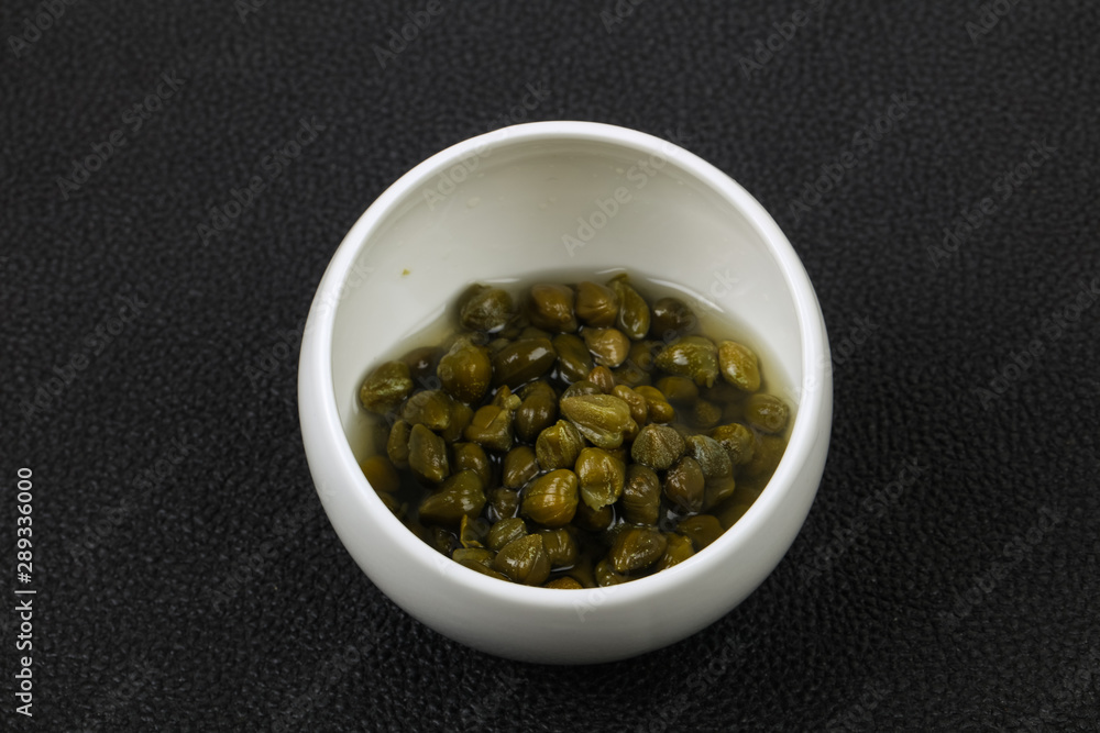 Capers in the bowl Capers in the bowl