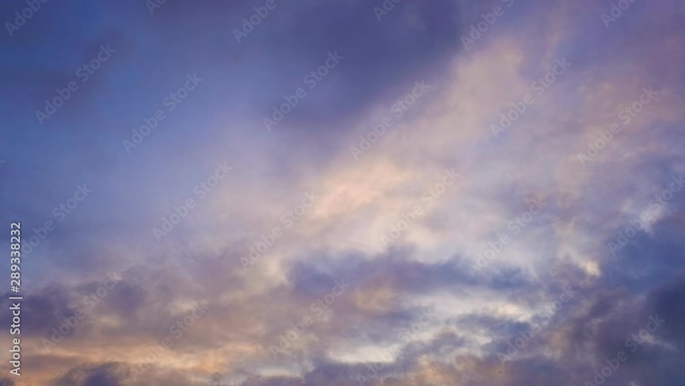 Sky with clouds moving and evolving rapidly Sky with clouds moving and evolving rapidly