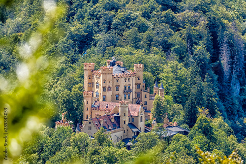 Hohenschwangau Castle , Bavarian Alps, Germany.	