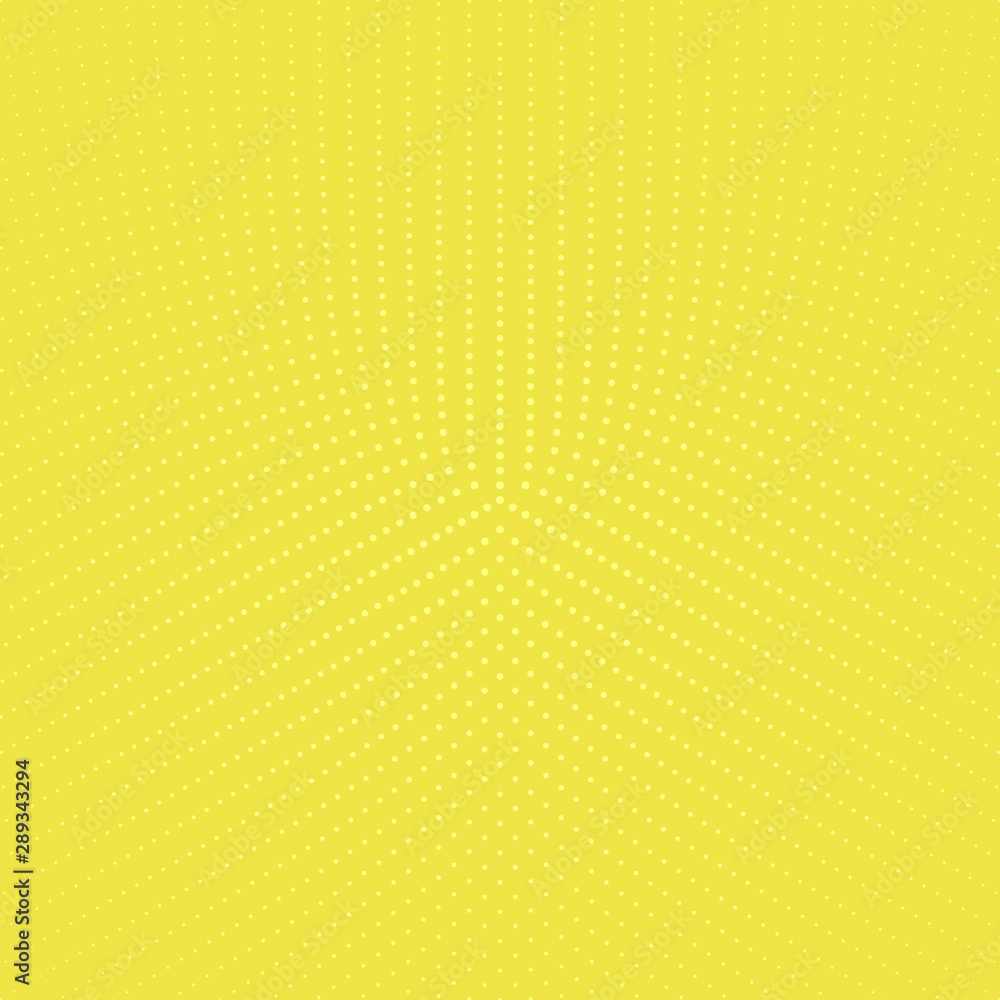 Geometric halftone round circle pattern background - abstract vector design from circles