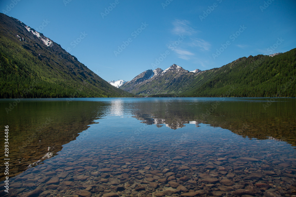 lake in mountains