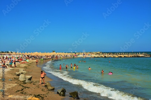 beach from Saturn resort - Romania 01.Sep.2019