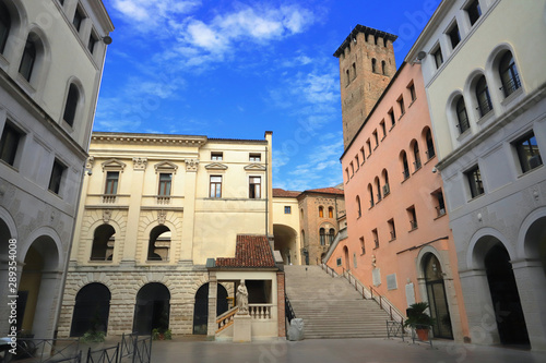 Palazzo Moroni  seat of the Municipality of Padua city in Italy