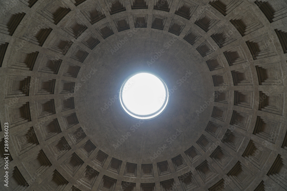 Roof of pantheon
