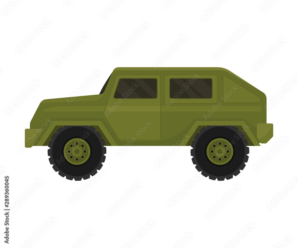 Armored vehicle. Vector illustration on a white background. Armored vehicle. Vector illustration on a white background.