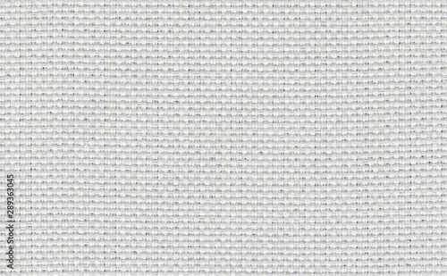 Closeup white,beige,light grey color fabric sample texture backdrop.White fabric strip line pattern design,upholstery for decoration interior design or abstract background.