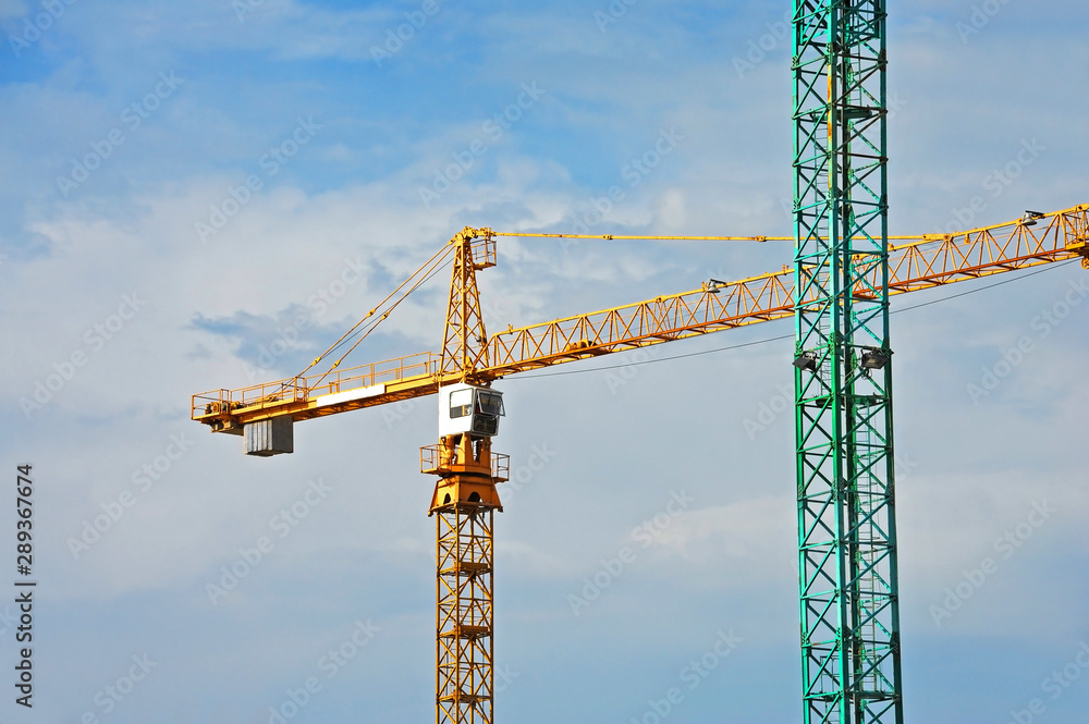 Construction tower crane