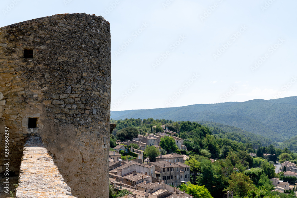 hill top village of Ménerbes in Luberon Provence France