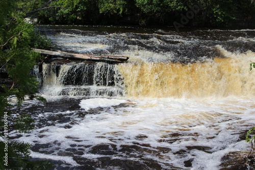 Tahquamenon Falls rushing water