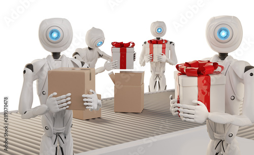 Christmas presents logistic...