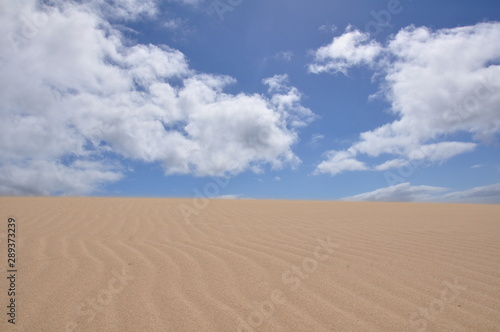 Dunes, sky, cloud from Fuerteventura