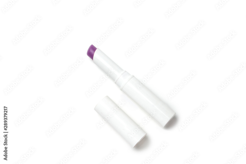 white lip stick colored in red pink purple orange on white background white lip stick colored in red pink purple orange on white background