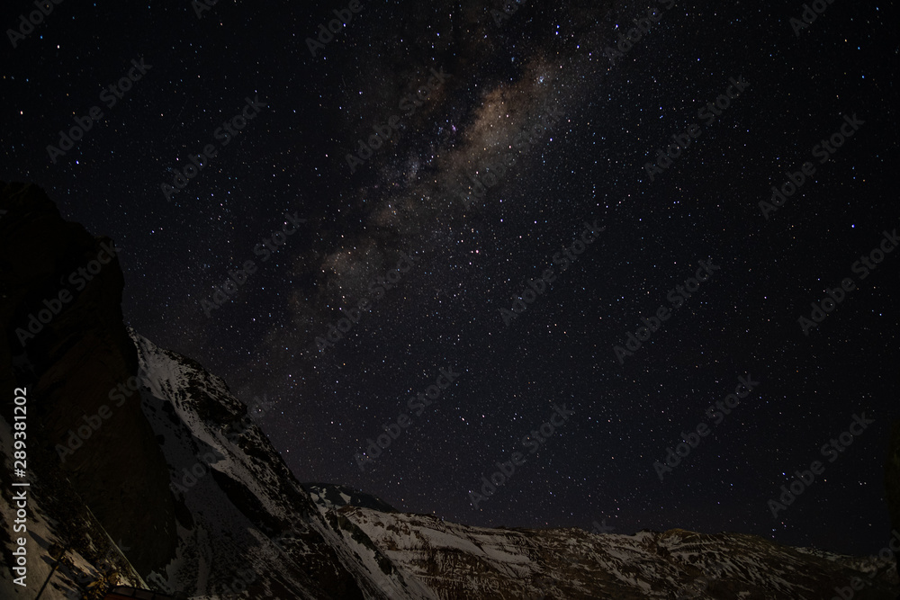 Fototapeta premium Via Lactea, Cajon del Maipo