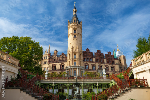 Schwerin Castle, Schwerin, Mecklenburg-Western Pomerania, Germany, Europe