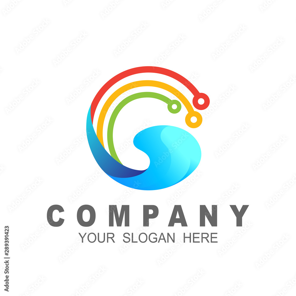 G logo and line, Letter g with technology logo design vector, modern logo G logo and line, Letter g with technology logo design vector, modern logo