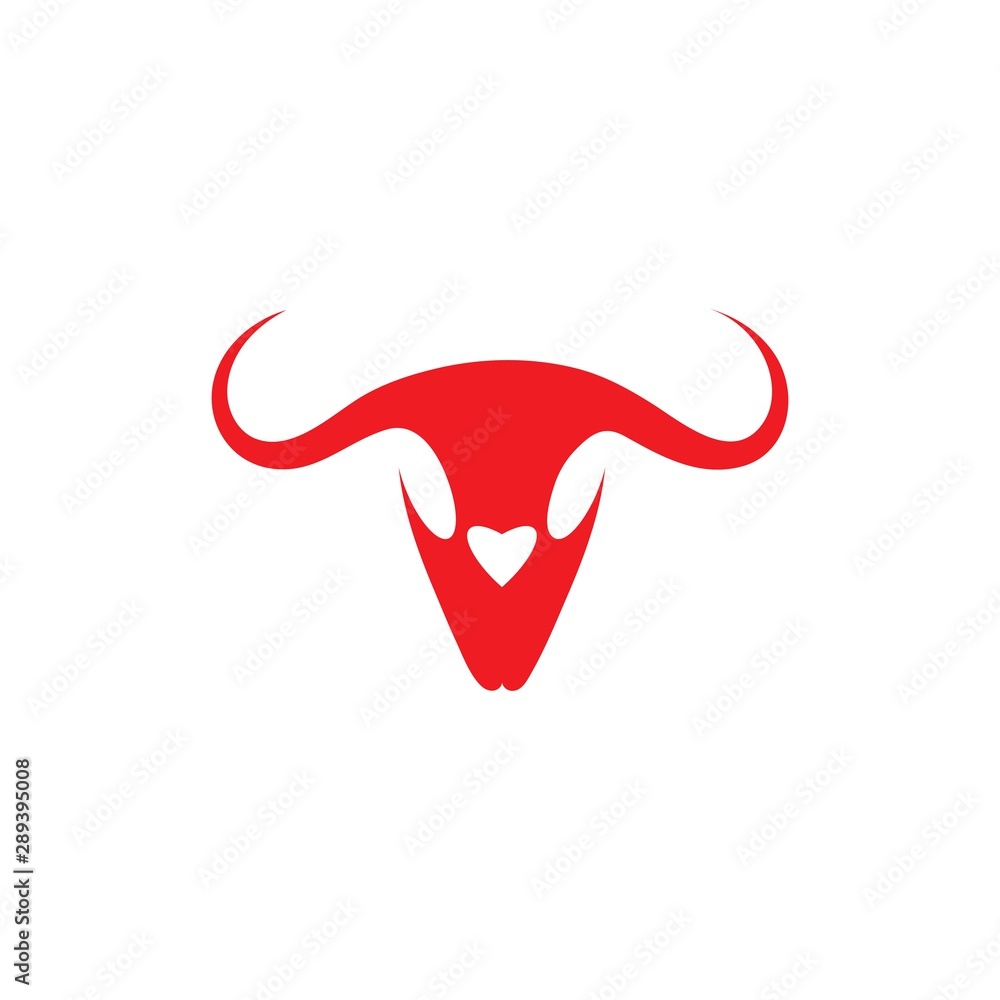 bull logo template