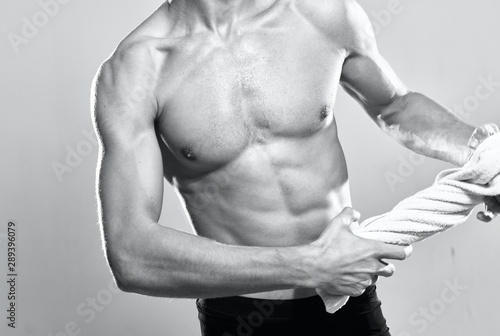 muscular male torso of a man © SHOTPRIME STUDIO