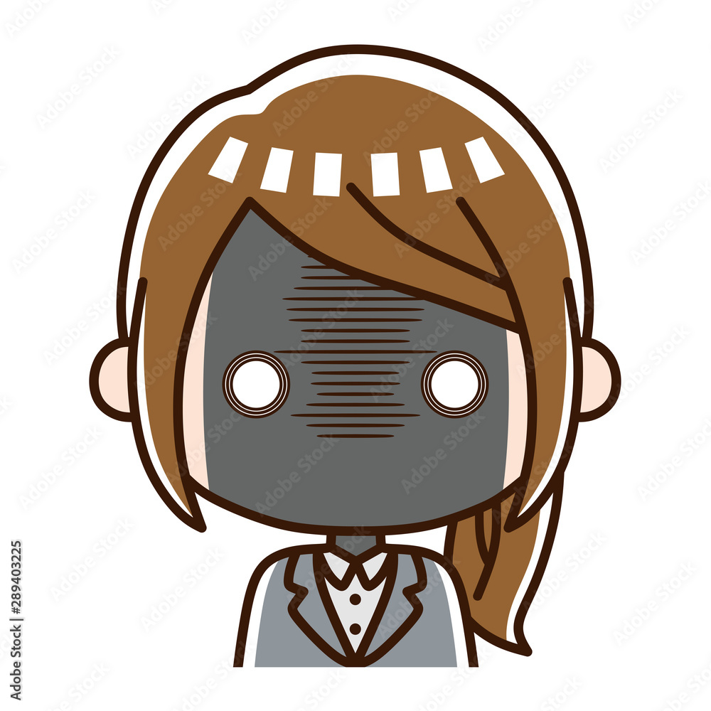 ビジネスウーマン 表情 闇落ち Stock Vector Adobe Stock