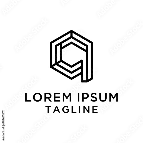 Letter ac Logo Design Template