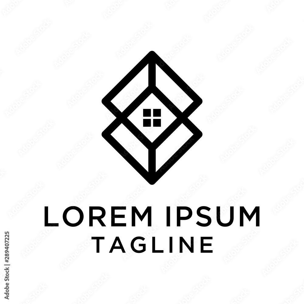 Fototapeta premium CB Real Estate Logo Template