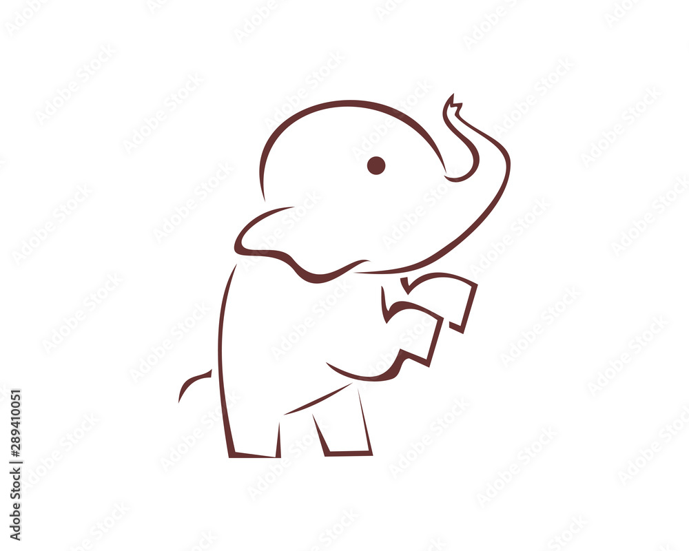 little baby elephant silhouette little baby elephant silhouette